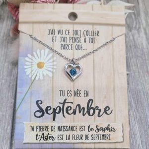 collier septembre