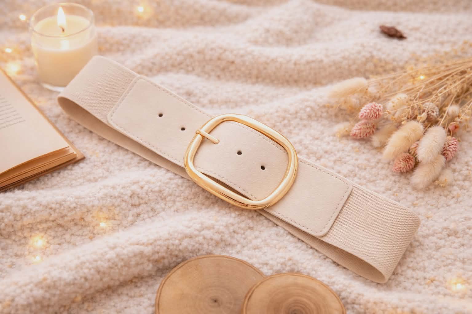 ceinture beige