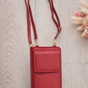 petit sac à bandoulière rouge