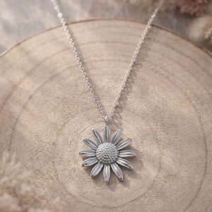 collier argenté