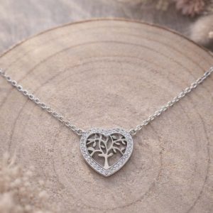 collier argenté