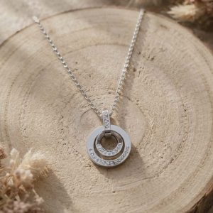 collier argenté