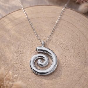 collier argenté