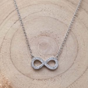 collier argenté
