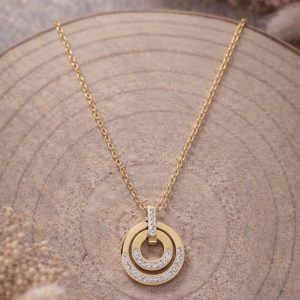 collier doré