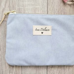 pochette bleu