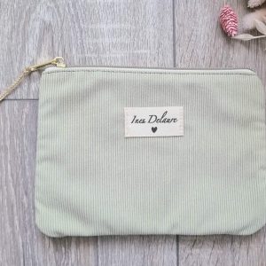 pochette vert d'eau