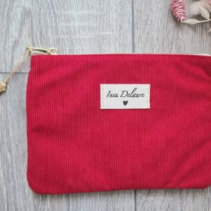 pochette rouge