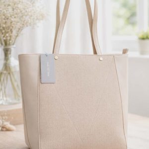 sac à main beige