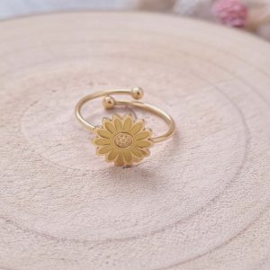 bague fleur