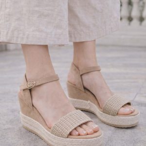 sandales beige
