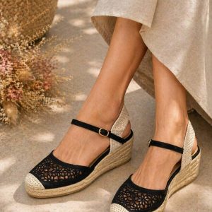 sandales compensées