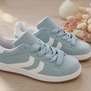 baskets vert d'eau