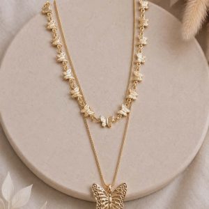 collier doré