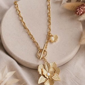 collier doré