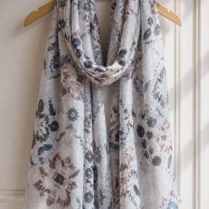 foulard gris