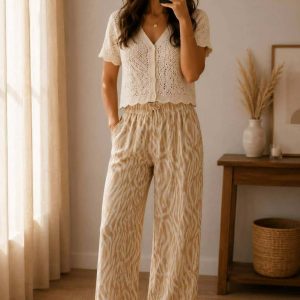pantalon fluide