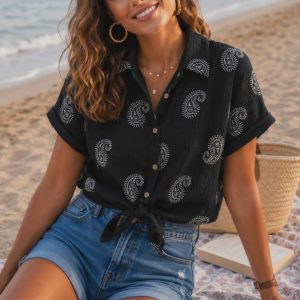 chemise noire